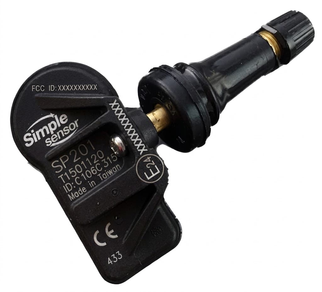 Orange TPMS-ventil gummi